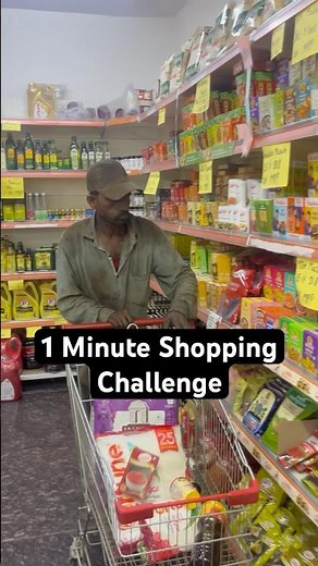 1 Minute Shopping Challenge