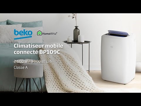 Beko Air 2022 Climatiseur mobile connecté non réversible BP109C