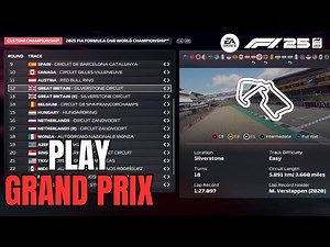 How to Play Grand Prix in F1 25 (Create Own Grand Prix)