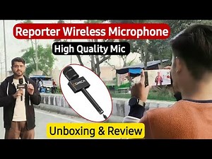 Comica Revo S Wireless Reporter Mic Unboxing & Review | Indoor & Outdoor Sound Test