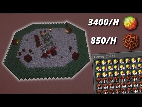 Magma Block farm for Minecraft 1.21+