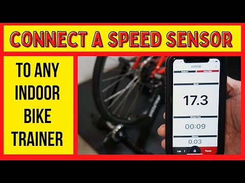 Install Wahoo Speed Sensor on Alpcour Trainer