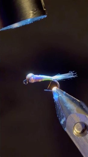 Another Perdigon nymph comment “MATERIALS” for a material list #flytying #fishing #fly