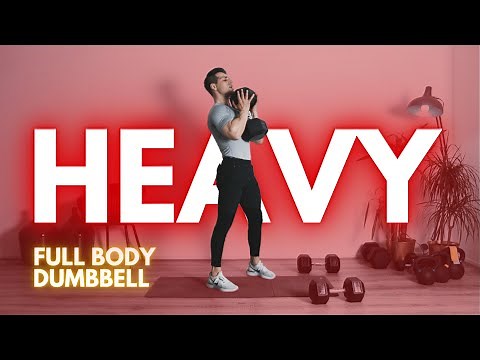 INTENSE FULL BODY DUMBBELL Workout | Muscle Building