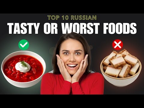 Top 10 Best & Worst Russian Foods You Need to Try | Traditional Russian Street Food Review