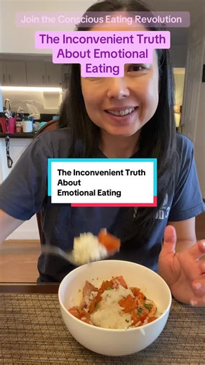 Your body is smarter than you give it credit for. So let’s start trusting in your body and learn to listen for its signal. If this resonates, comment with your favorite food emoji and I’ll share more simple ways to start noticing your emotionally eating before it takes over. No shame. No more diet rules. #consciouseating #stopdieting #foodfreedomjourney #intuitiveeating #healthyeatingtips