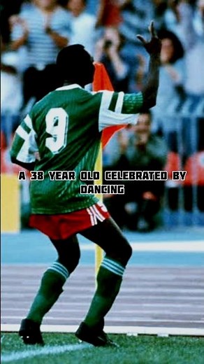 "Roger Milla’s Iconic Corner Flag Dance: 1990 World Cup Sensation" #football #iconic #moments