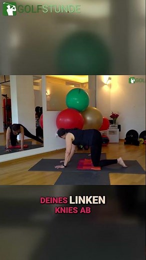 Golf & Yoga! Übungen für eine bessere Drehung #yoga #golf #golfstunde