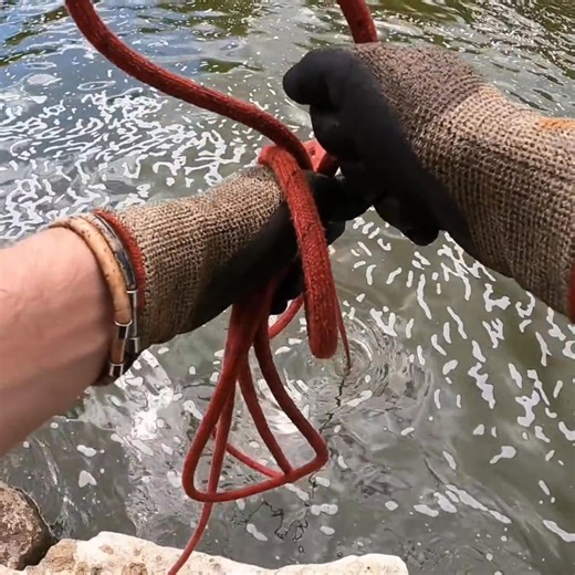 14K views · 243 reactions | They're magnet fishing in a pond and on Owen's first time out, he's already snagging some cool stuff. They found a bunch of fishing lures, even a Rapala Shad Rap Number 5. Pretty good haul! #MagnetFishing #FishingLures #Rapala #PondFishing #OutdoorAdventures | The Fisher | Facebook