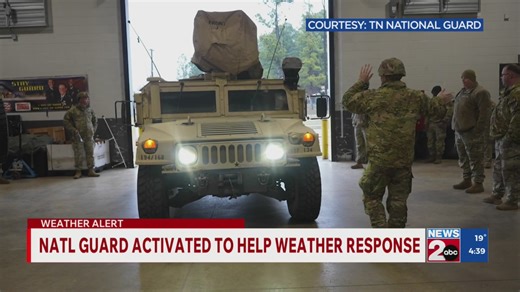 Tennessee National Guard deployed to help weather response