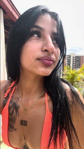 Ciara Ivy 👙 New Orange Bikini 🔥 | Latina Casting Colombia 🇨🇴