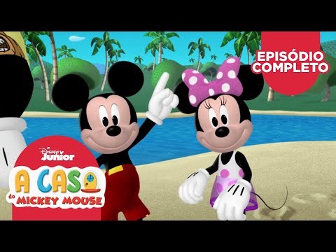 O Luau de Bafo na praia | Episódio Completo | A Casa do Mickey Mouse