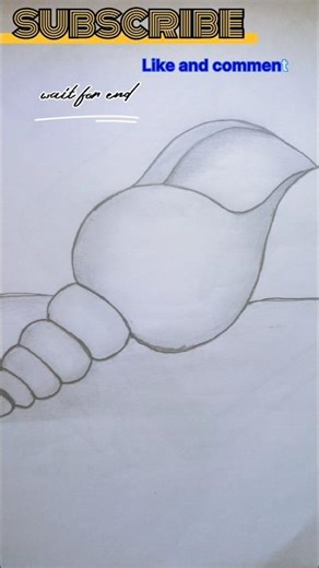 Beautiful Shankh Sketch🥰 #viral#easydrawing# pencildrawing##drawingtutorial#simpledrawing#sketchart