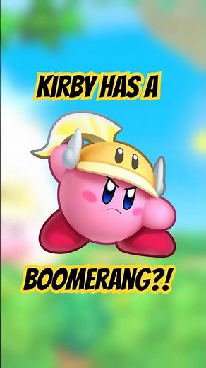 Kirby's Boomerang Power Is CRAZY! ⚔️💨