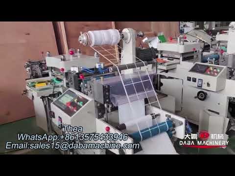 DABA 320mm Flatbed Die Cutting Machine With Perforation