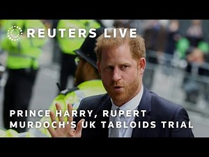 LIVE: Prince Harry and Rupert Murdoch's UK tabloids trial
