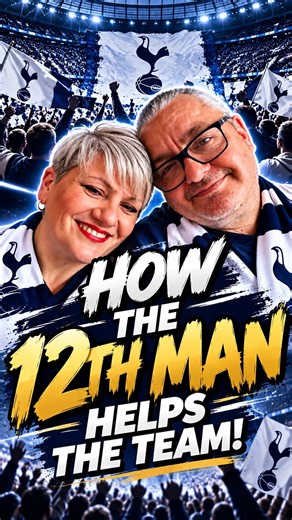 The Twelfth Man: how fans lift players #spurs #coys #tottenham