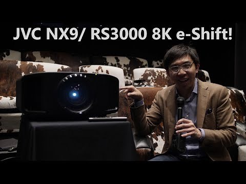 JVC NX9/ RS3000 8K e-Shift Projector 1st Look: HDR Auto Tone-Mapping is Ace!