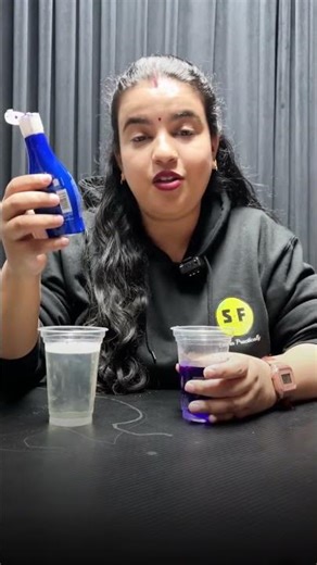 Guess karo kya solution milaya hai isme ? #scienceandfun #chemistry #experiment #science