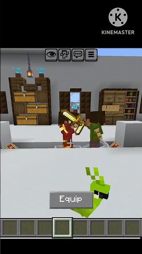 Minecraft armour stand for #minecraft #gaming #shortvideo