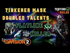 Tinkerer Hunter's Fury Spotter SMG Build 'Flatline Killer' - TESTING BUILDS - The Division 2