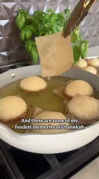 A cherished family recipe🤍 Hanukkah Jelly Donuts (Sufganiyot)