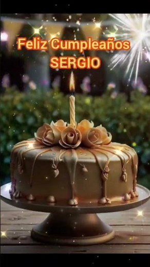 Feliz Cumpleaños Sergio🎂