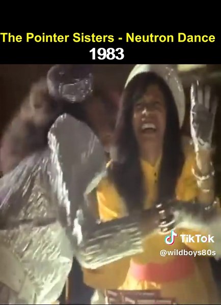 The Pointer Sisters - Neutron Dance #wildboys80s