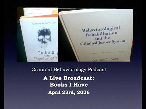 Books I Have - A Live Broadcast
