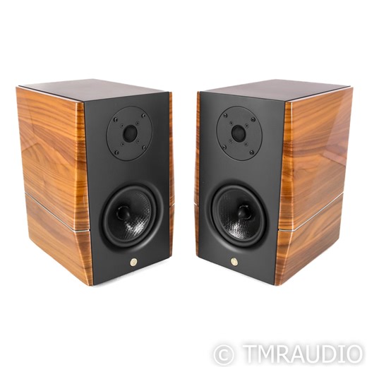 Gold Note A3 EVO Bookshelf Speakers; Gloss Walnut Pair