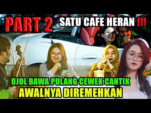Satu Cafe Heran!! Ojol Bawa Pulang Cewek Cantik,Padahal Sudah di Remehkan