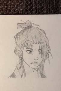 Azula sketch: stunning fan art drawing