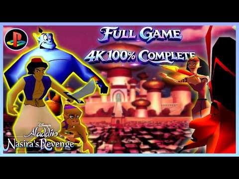 Aladdin in Nasira's Revenge (PSX) - Full Game 4K (100% COMPLETE) [NO COMMENTARY]