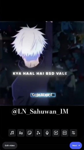 GOJO DUBBED BY ME🥵| #shorts #trending #jjk #gojo