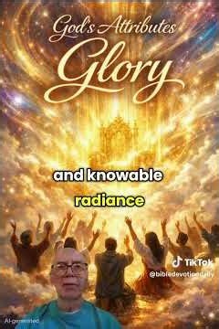 God’s Attributes - Glory - God’s glory is the radiant display of all that He is.