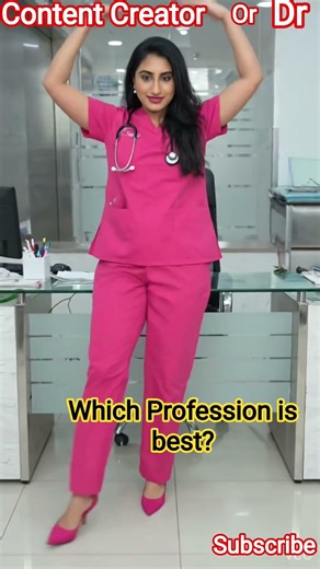 Dr or Content Creator ? Which Profession should I choose?