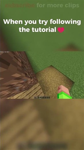 close enough to the tutorial💔