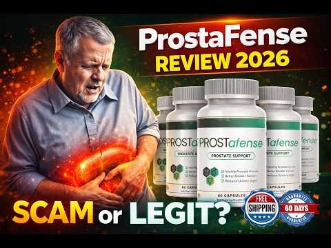PROSTAFENSE REVIEW 2026 | Honest Look at This Prostate Support Supplement