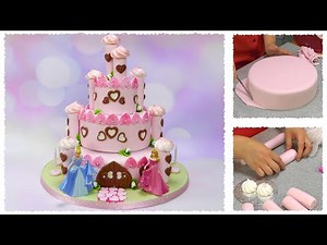 How To Make An Easy Princess Castle Cake