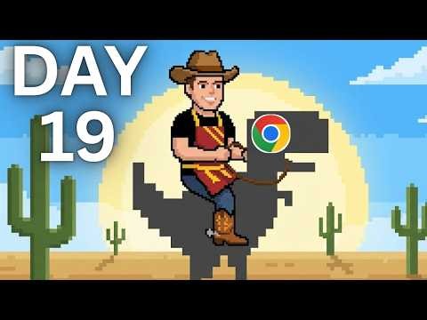 Day 19: My First Time Playing Google's Dino Game