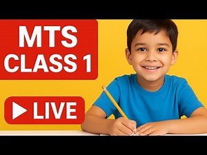📢 MTS Class 1 Live | SSC MTS 2025 Preparation