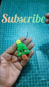 DIY Clay Charm Christmas Tree #shorts #christmastree #christmas #claycharms