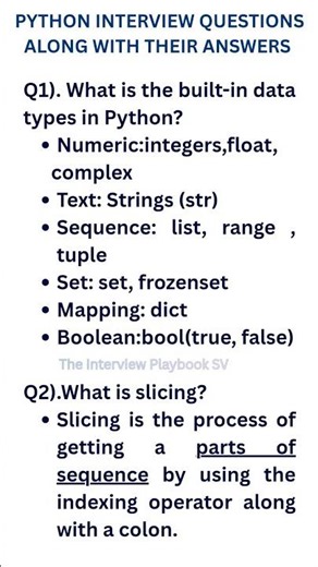 Python Interview Questions and Answers #python #interview #shorts #trending