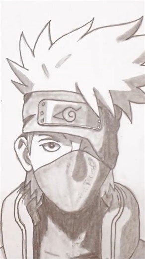 How to Draw Kakashi (Step by Step)