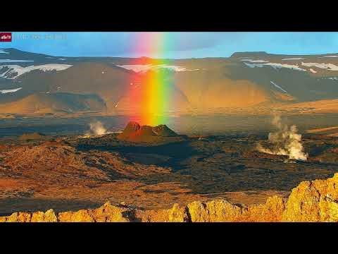 This Cone Once Erupted Lava — Now It’s Erupting a Rainbow (Apr 17, 2026)