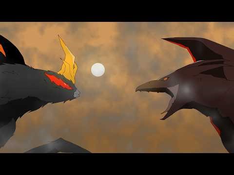 Rodan vs Battra - Battra Arrival | 2D Animation
