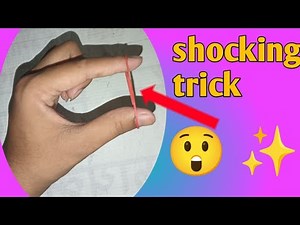 Easy Rubber Band Trick Anyone Can Do | Magic with Rubber Band