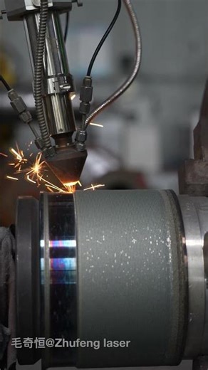 Stellite 6 Laser Cladding✔ Co-based alloy#LaserCladding#Stellite6#CobaltAlloy#lasercladding
