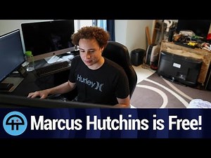 Marcus Hutchins … is Free!