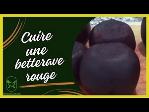 Comment cuire une betterave rouge